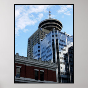 Vancouver Poster Print Vancouver Cityscape Print