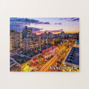 Vancouver Skyline, British Columbia, Canada Jigsaw Puzzle