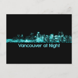 Vancouver Skyline Postcard