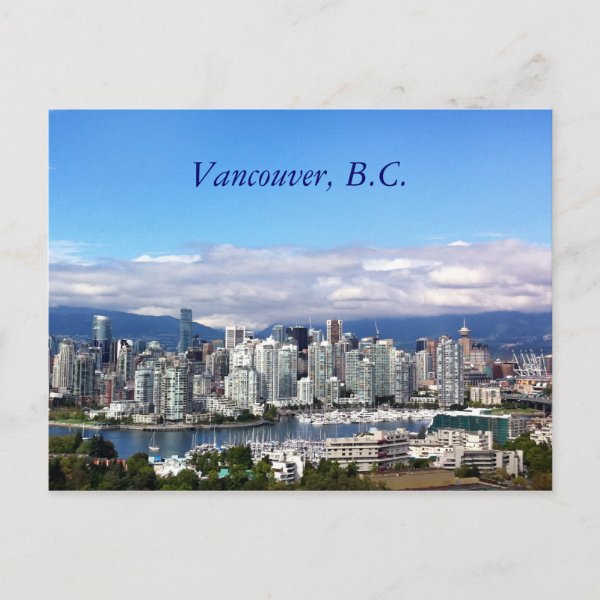 Vancouver Postcards Zazzle CA