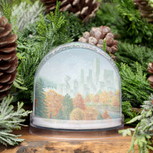 Vancouver Snow Globe Custom Vancouver Snowglobe