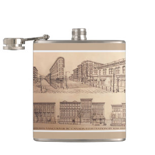 Vancouver Souvenir Flask Vancouver Gastown Gifts