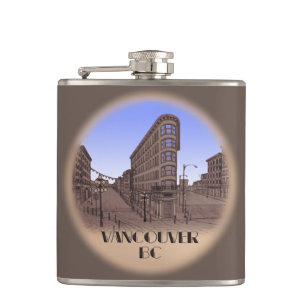 Vancouver Souvenir Flask Vancouver Gastown Gifts