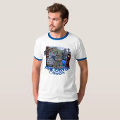 Vancouver Souvenir Men's T-shirt Landmark Art Tees (Front Full)