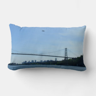 Vancouver Souvenir Pillow Lions Gate Bridge Gift