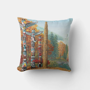 Vancouver Souvenir Pillow Vancouver Landmarks Gift