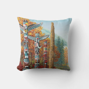 Vancouver Souvenir Pillow Vancouver Landmarks Gift