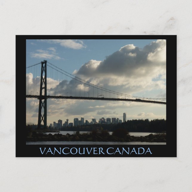 Vancouver Souvenir Postcards Lions Gate Postcards (Front)
