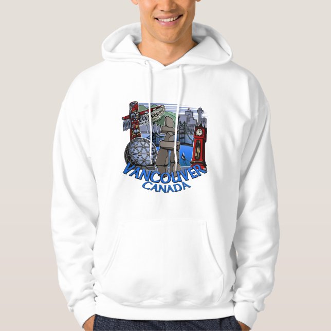 Vancouver Souvenir Sweat - shirt à capuche Vancouv (Devant)