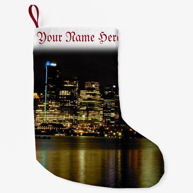 Vancouver Stocking Vancouver Christmas Stocking (Front)
