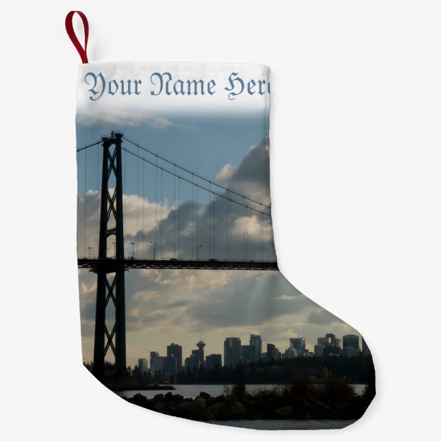 Vancouver Stocking Vancouver Christmas Stocking (Front)
