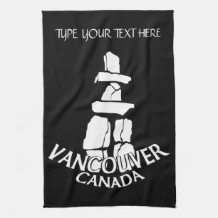 Vancouver Towel Personalized Vancouver Tea Towel