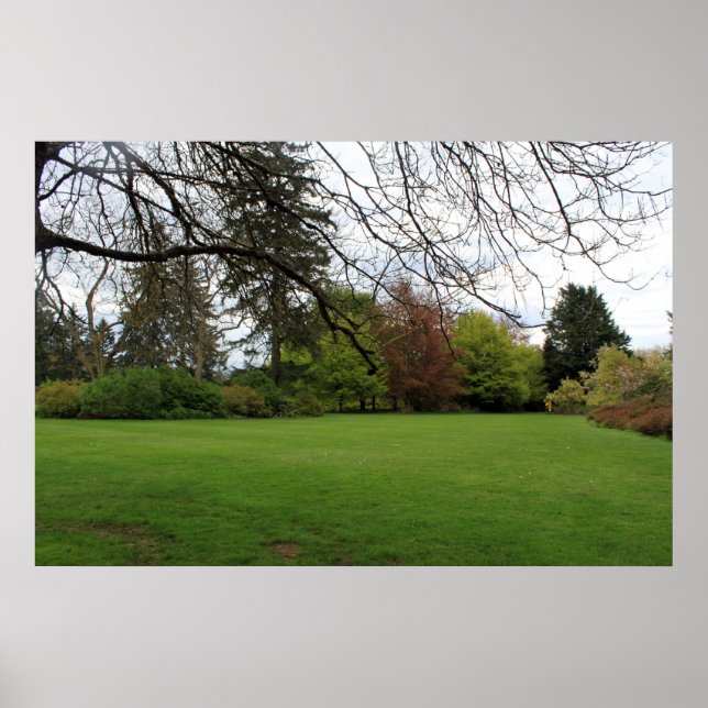 Vancouver Van Dusen Botanical Garden Poster (Front)