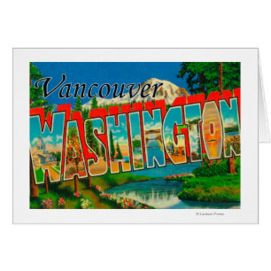 Vancouver, Washington - Large Letter Scenes