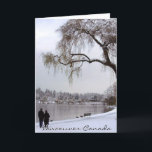 Vancouver Winter Cards Romantic Canada Cards<br><div class="desc">Vancouver Winter Cards Personalized Winter Wonderland Vancouver's Stanley Park Greeting Cards & Invitations Vancouver Canada's Lost Lagoon Winter Souvenir Cards Custom Canadian Winter Christmas Cards Snow Covered Trees Winter Lake Cards Postcards Vancouver Forest Landscapes Keepsakes Beautiful Canadian West Coast Winter Couples Personalized Greeting Cards Vancouver Seasons Photo by Canadian Artist...</div>