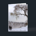 Vancouver Winter Cards Romantic Canada Cards<br><div class="desc">Vancouver Winter Cards Personalized Winter Wonderland Vancouver's Stanley Park Greeting Cards & Invitations Vancouver Canada's Lost Lagoon Winter Souvenir Cards Custom Canadian Winter Christmas Cards Snow Covered Trees Winter Lake Cards Postcards Vancouver Forest Landscapes Keepsakes Beautiful Canadian West Coast Winter Couples Personalized Greeting Cards Vancouver Seasons Photo by Canadian Artist...</div>