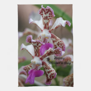 Vanda Orchid Kitchen Towel
