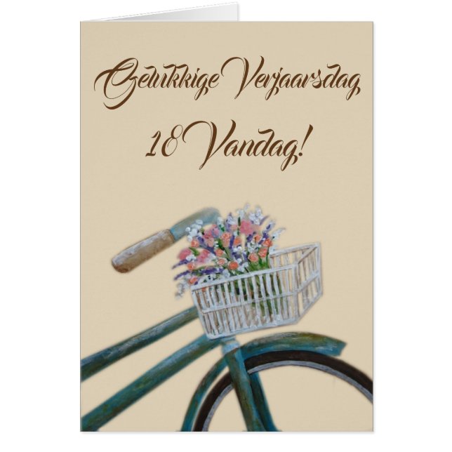 Vandag de Gelukkige Verjaarsdag 18 ! (Devant)
