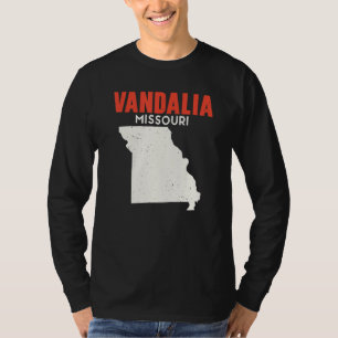 Vandalia Missouri USA State America Travel Missour T-Shirt