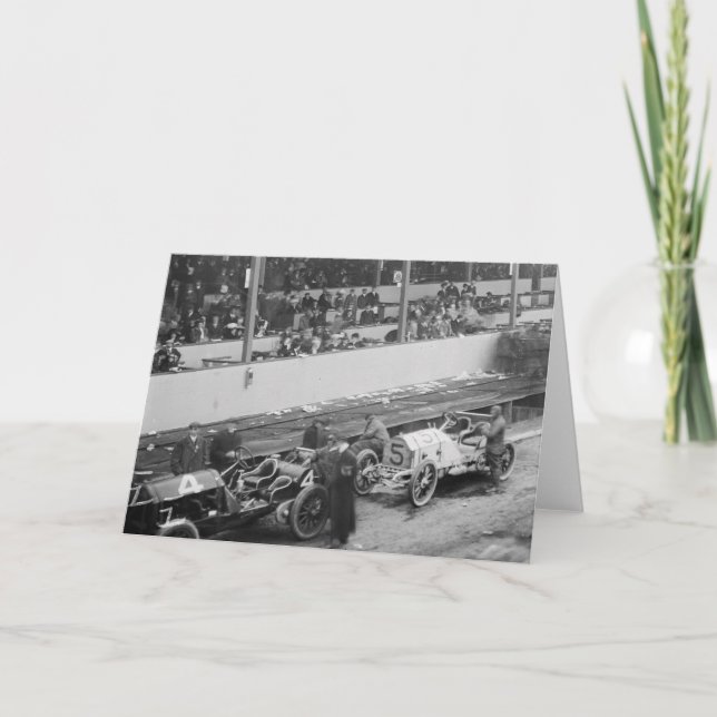 Vanderbilt Cup, 1908 Card (Front)