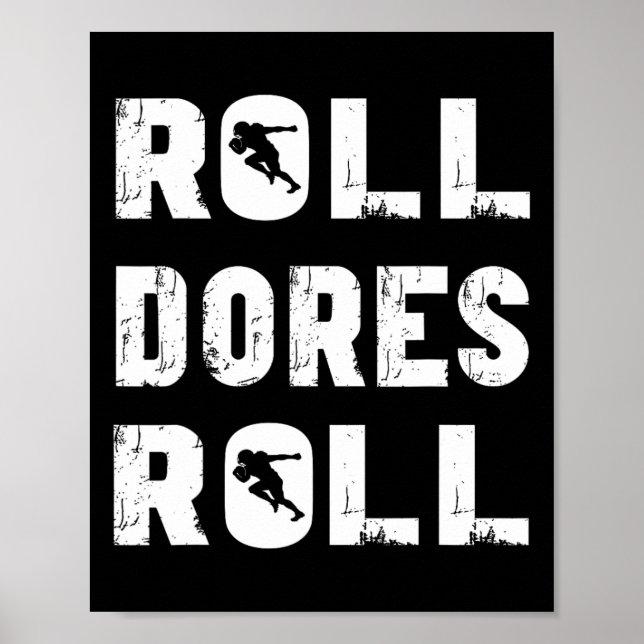 Vanderbilt Football Roll Dores Roll  Poster (Front)