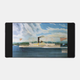 Vanderbilt steamboat 1847 desk mat