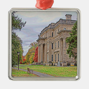 Vanderbuilt Mansion Metal Ornament