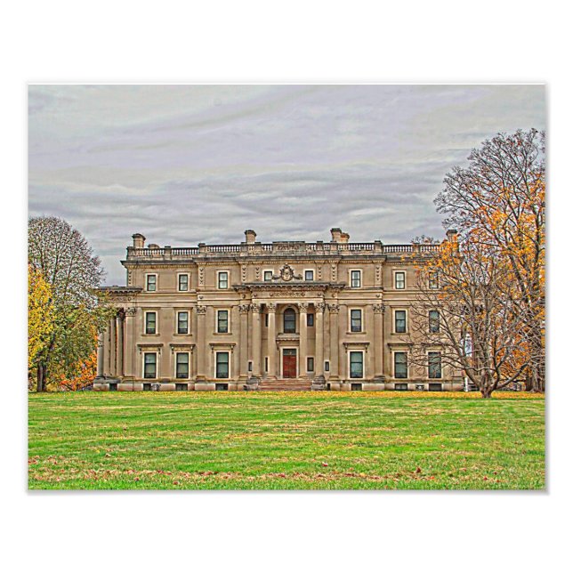Vanderbuilt Mansion Photo Print (Front)