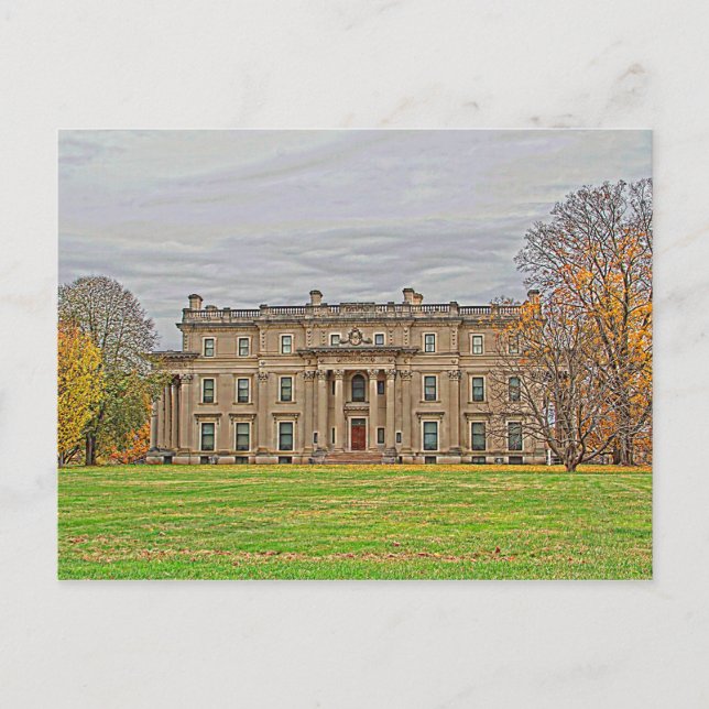 Vanderbuilt Mansion Postcard (Front)