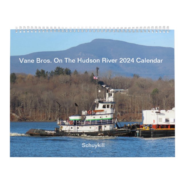 Vane Bros. Tugs On The Hudson River 2024 Calendar (Cover)
