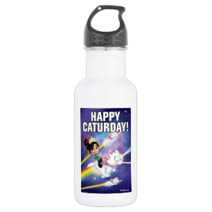 Vanellope Happy Caturday! 532 Ml Water Bottle