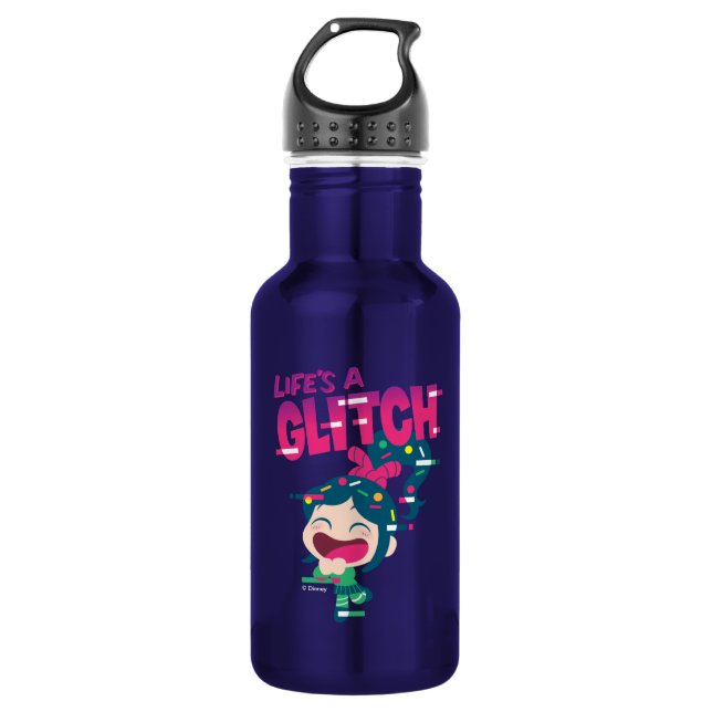Vanellope | Life's A Glitch 532 Ml Water Bottle (Front)