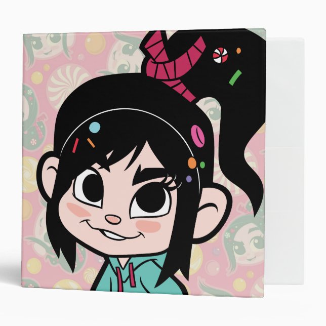 Vanellope Von Schweetz 2 Binder (Front/Inside)