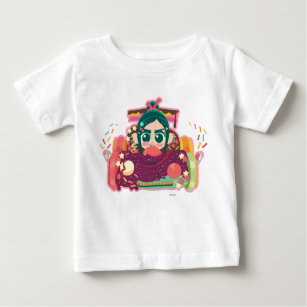 Vanellope Von Schweetz Driving Car Baby T-Shirt