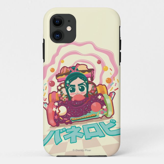 Vanellope Von Schweetz Driving Car Case-Mate iPhone Case (Back)