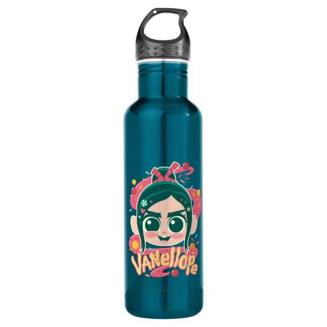 Vanellope Von Schweetz Face 710 Ml Water Bottle (Front)