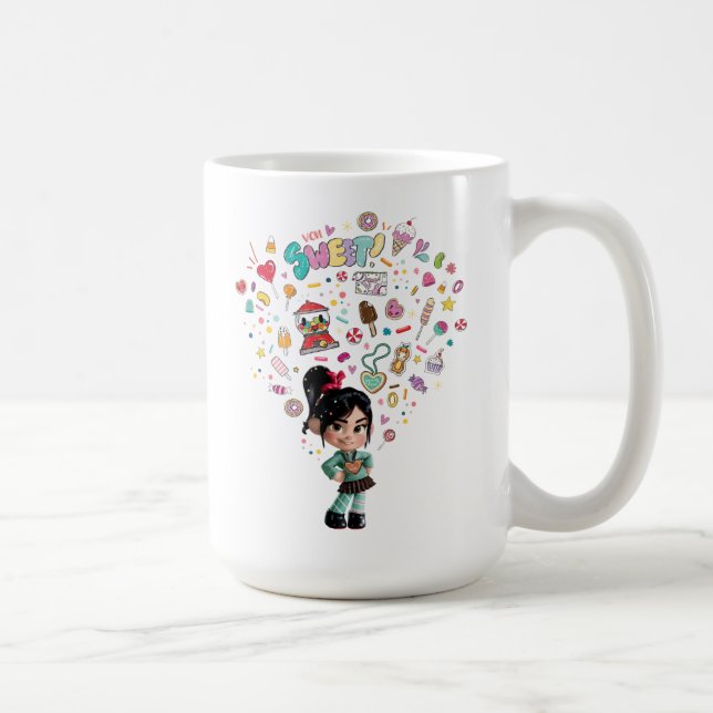 Vanellope  Von Sweet Icons Coffee Mug (Right)