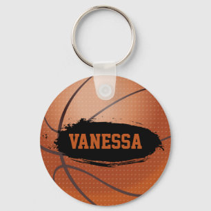 Vanessa Basketball Key Chain / Key Ring
