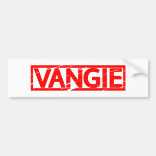 Vangie Stamp Bumper Sticker