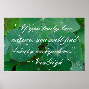 VanGogh Quote Poster
