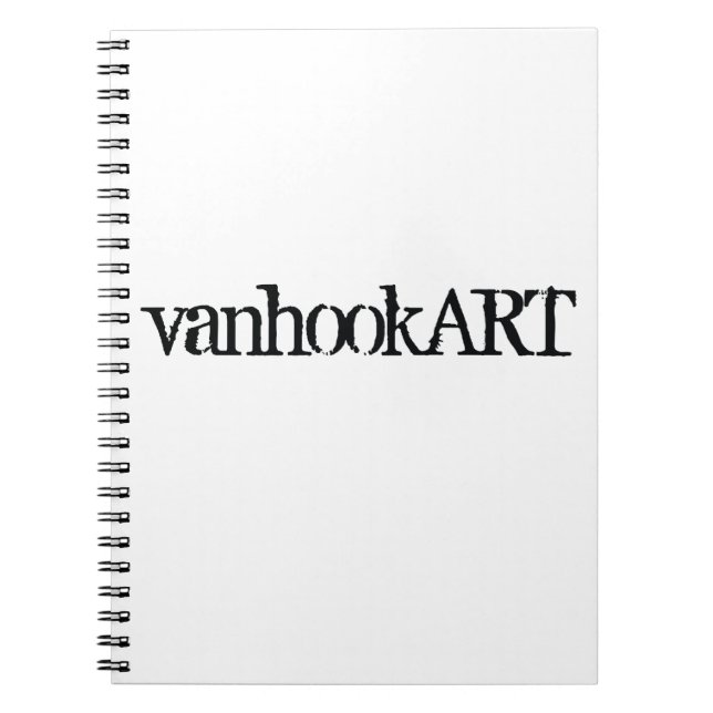 vanhookART Notebook (Front)
