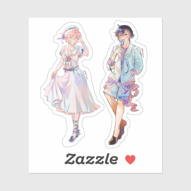 Vanijeanne summer Sticker (Sheet)