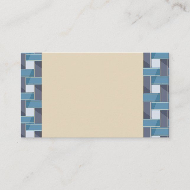 Vanilla Abstract Business Card (Front)