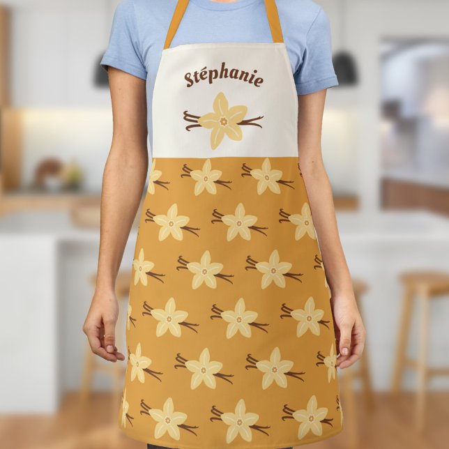 Vanilla Bean & Flower Apron (Creator Uploaded)