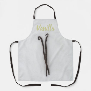 Vanilla bean with sugar apron