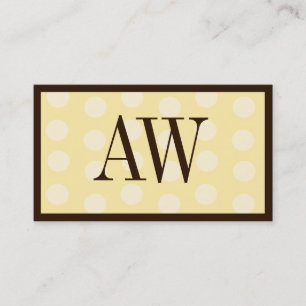 Vanilla Bedotted Business Card