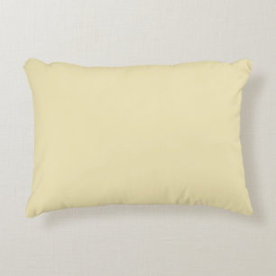 Vanilla Butter Solid Accent Pillow