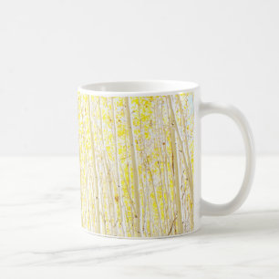 Vanilla Cake Aspen Trees Coffee Mug
