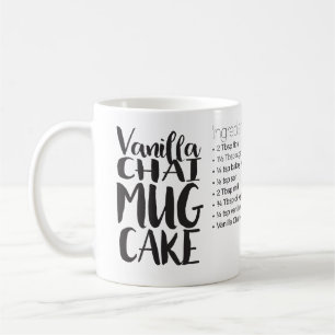 Vanilla Chai Mug Cake Recipe—reg mug