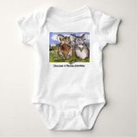 Vanilla Chinchilla Cartoon Funny Baby
